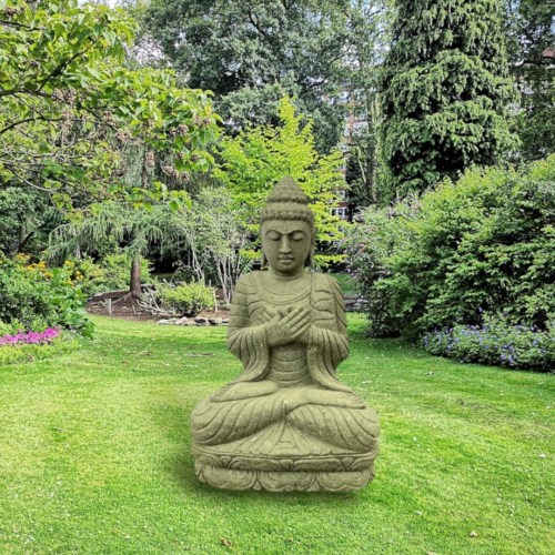 SEATED BUDDHA GARUDA 100 CM FRONT_500x500
